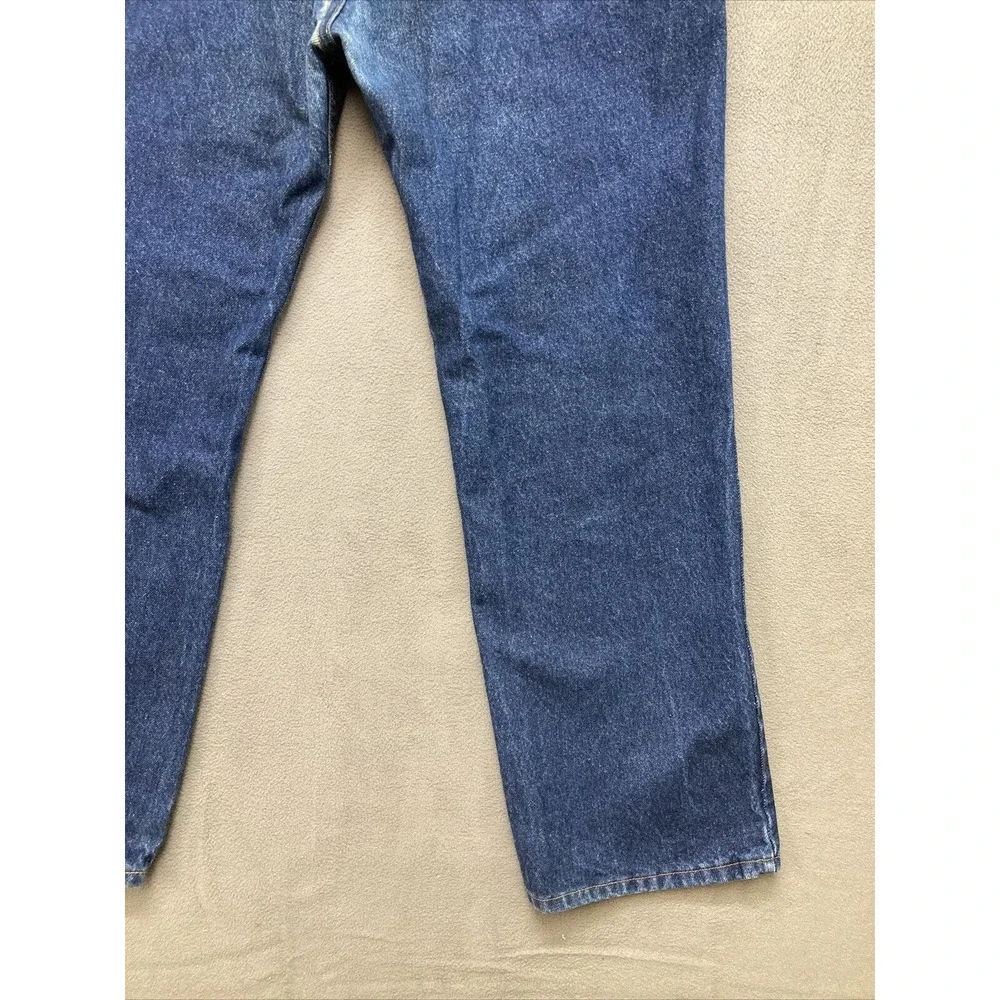 VTG LEVI 317 Bootcut Jeans Mens Size 42x30 Orange Tab Made in USA (Actual 40x29)